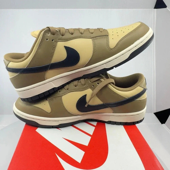 Nike Womens Dunk Low Dark Driftwood Sneaker Low Top Brown Black 11 DD1503-200 - Picture 5 of 8